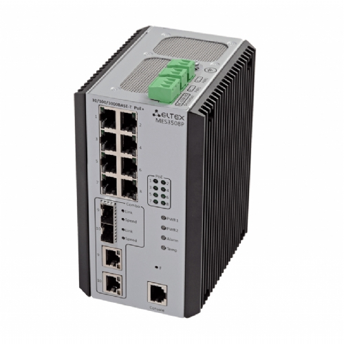 POE INDUSTRIAL SWITCH MES3508P
